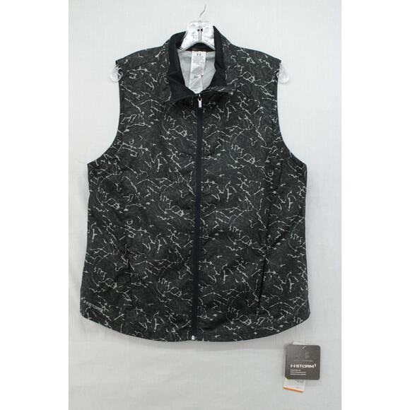Under Armour Jackets & Blazers - Under Armour Storm 1 Vest Women XL Camo Full Zip Running Reflective Windbreaker